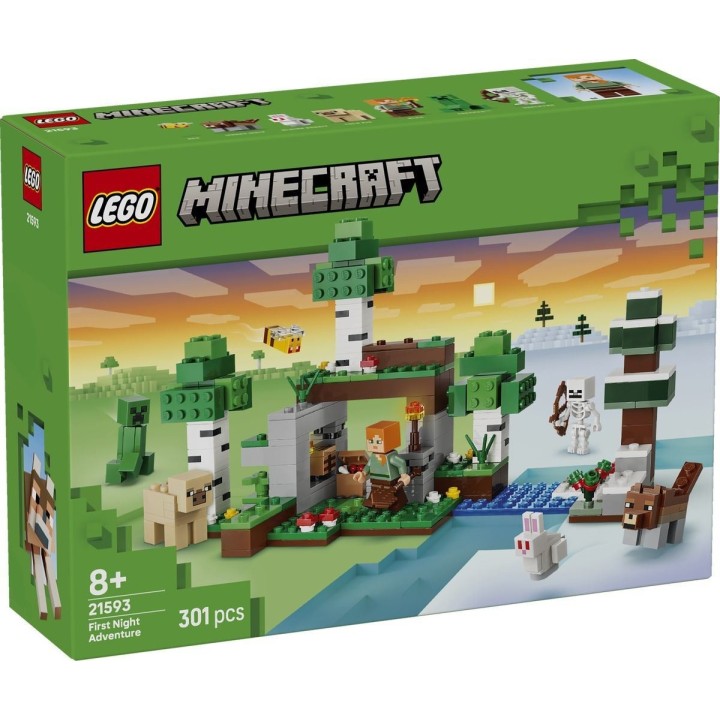 Avventura della prima notte - Lego Minecraft 21593