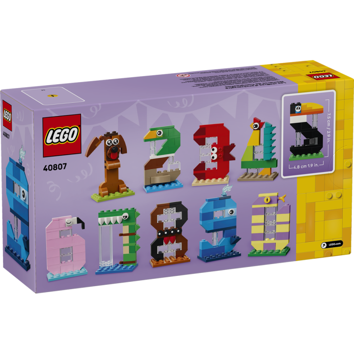 Numeri del compleanno - Lego 40807