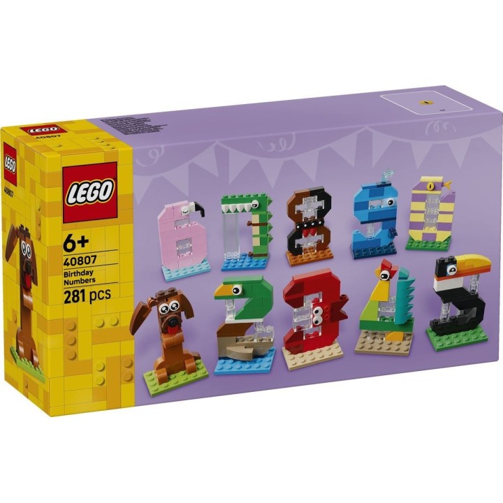 Numeri del compleanno - Lego 40807