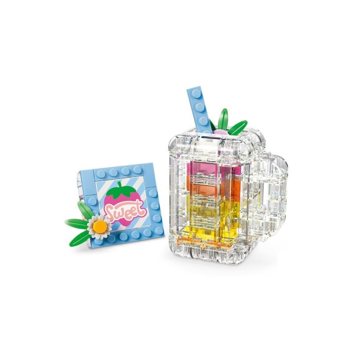 Boccetta di profumo con decorazione floreale - Lego Creator 31383