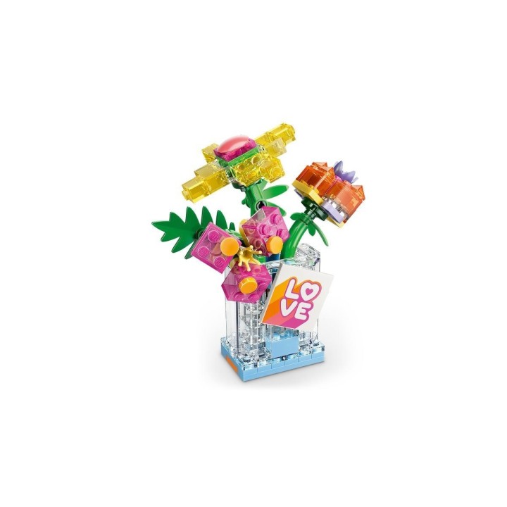 Boccetta di profumo con decorazione floreale - Lego Creator 31383