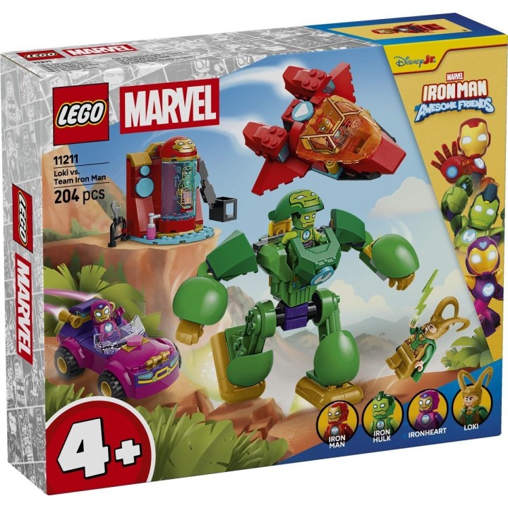 Loki vs. Team Iron Man - Lego Marvel 11211