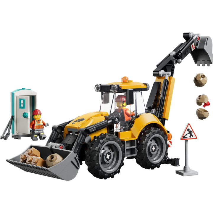 Scavatrice da cantiere gialla - Lego City 60480