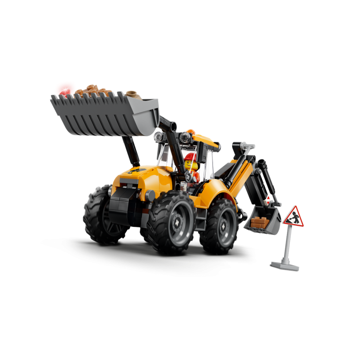 Scavatrice da cantiere gialla - Lego City 60480