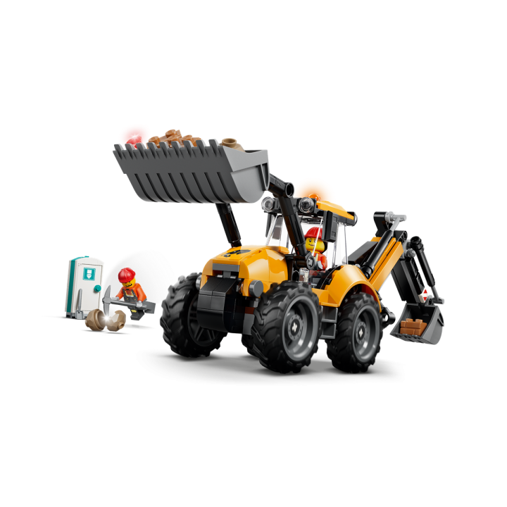 Scavatrice da cantiere gialla - Lego City 60480