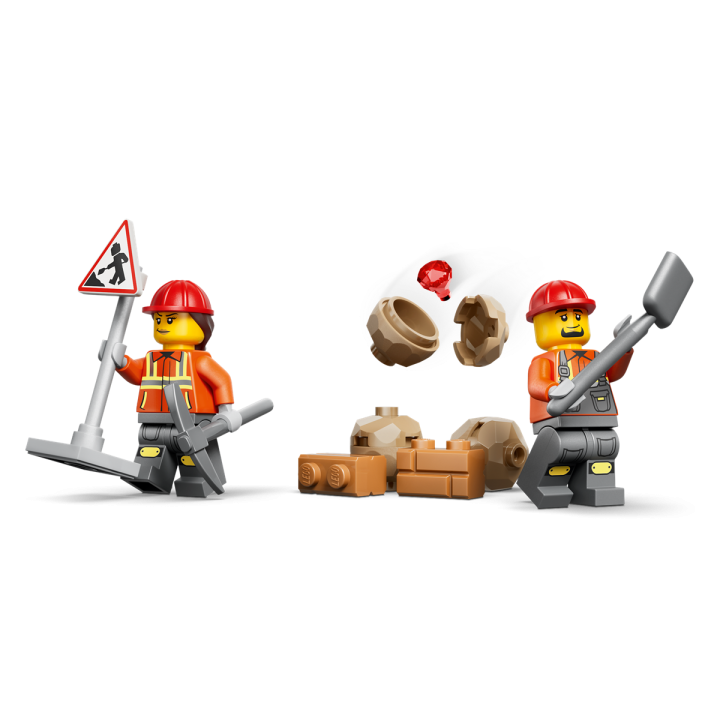 Scavatrice da cantiere gialla - Lego City 60480