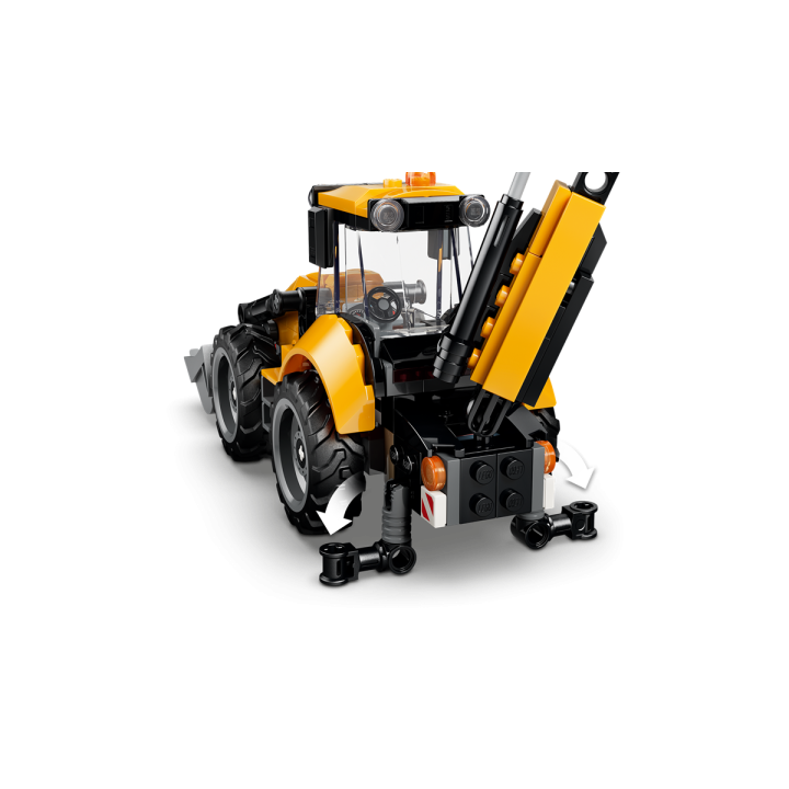 Scavatrice da cantiere gialla - Lego City 60480