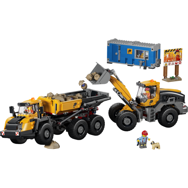 Camion ribaltabile e pala meccanica - Lego City 60494