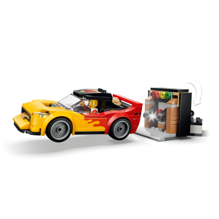 Centro di consegna pizze con veicoli - Lego City 60496
