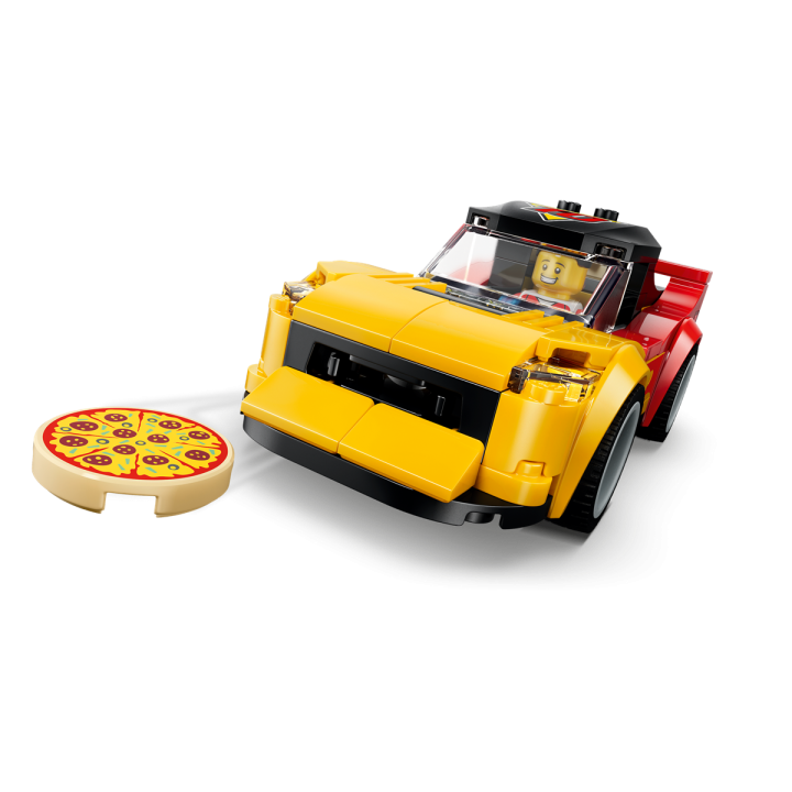 Centro di consegna pizze con veicoli - Lego City 60496