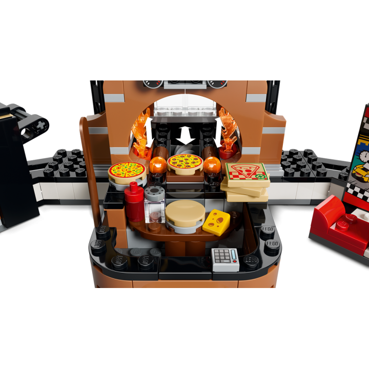Centro di consegna pizze con veicoli - Lego City 60496