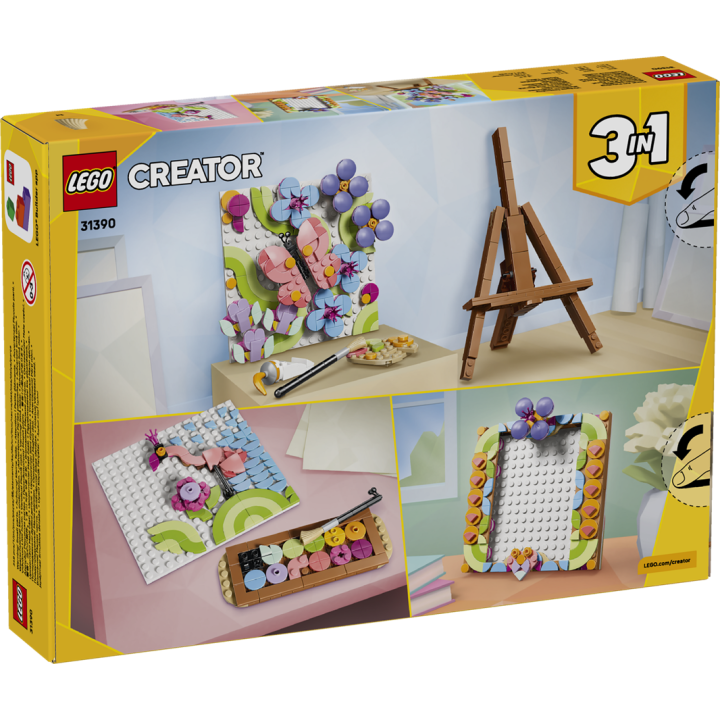 Dipinto floreale decorativo - Lego Creator 31390