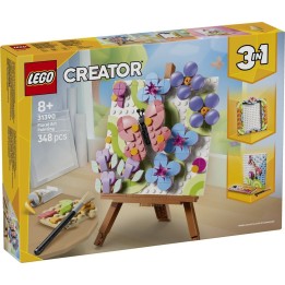 Dipinto floreale decorativo - Lego Creator 31390