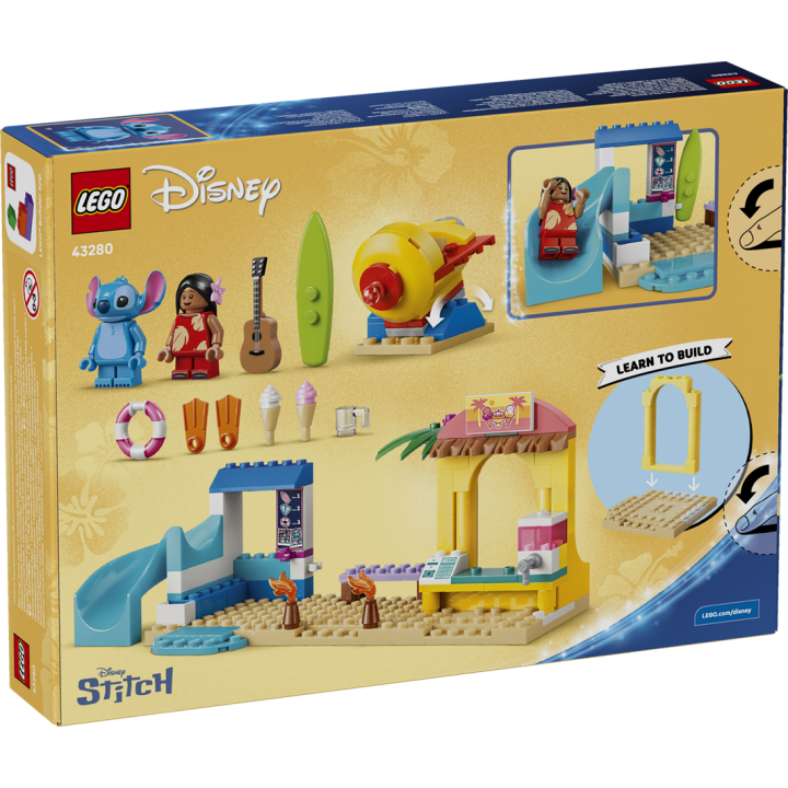 Divertimento in spiaggia con Lilo e Stitch - Lego Disney 43280