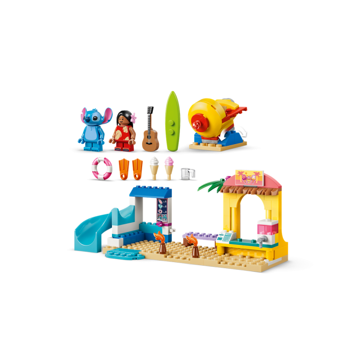 Divertimento in spiaggia con Lilo e Stitch - Lego Disney 43280