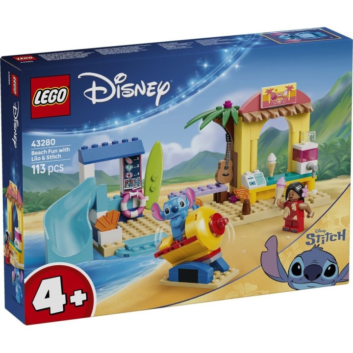 Divertimento in spiaggia con Lilo e Stitch - Lego Disney 43280
