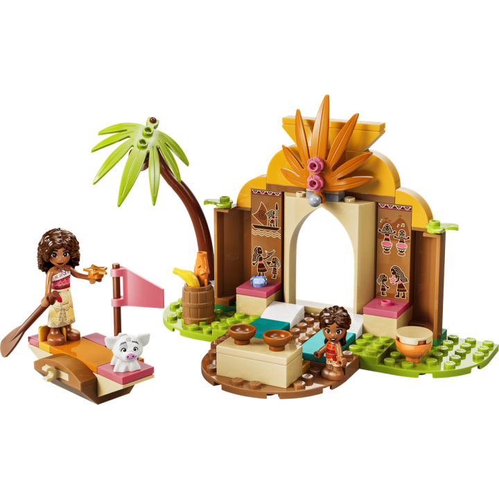Casa del villaggio e barca - Lego Disney 43282