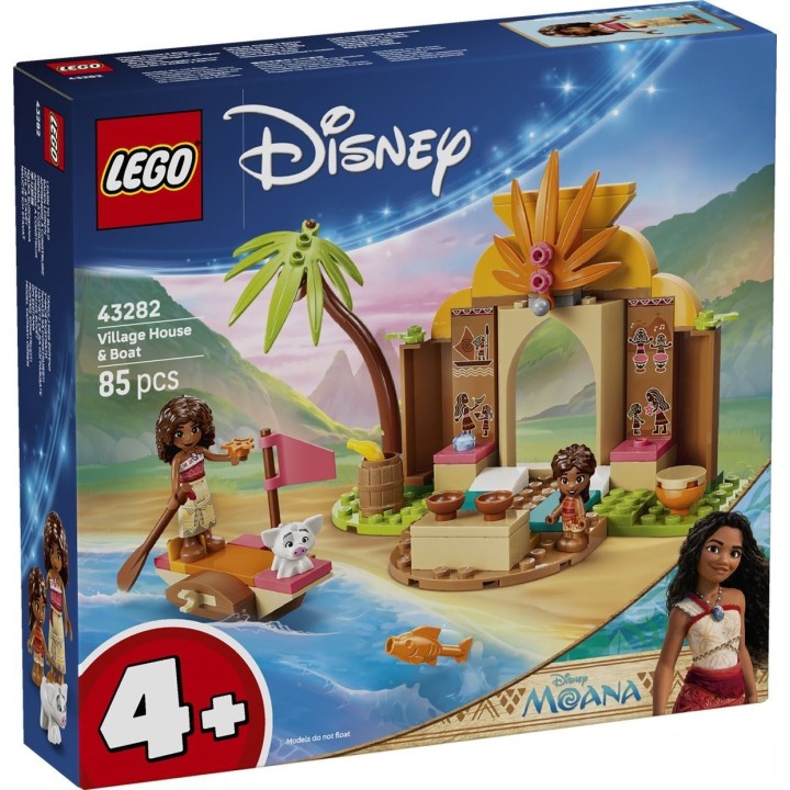 Casa del villaggio e barca - Lego Disney 43282