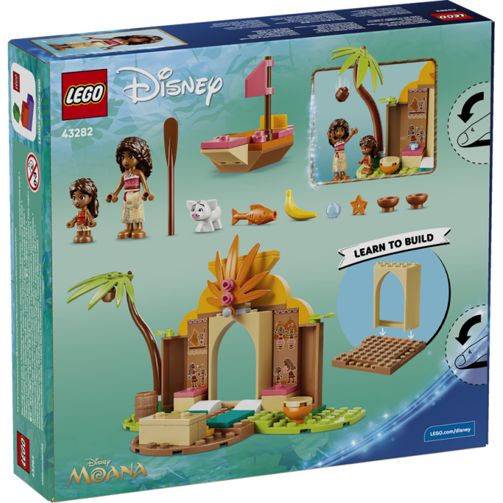 Casa del villaggio e barca - Lego Disney 43282
