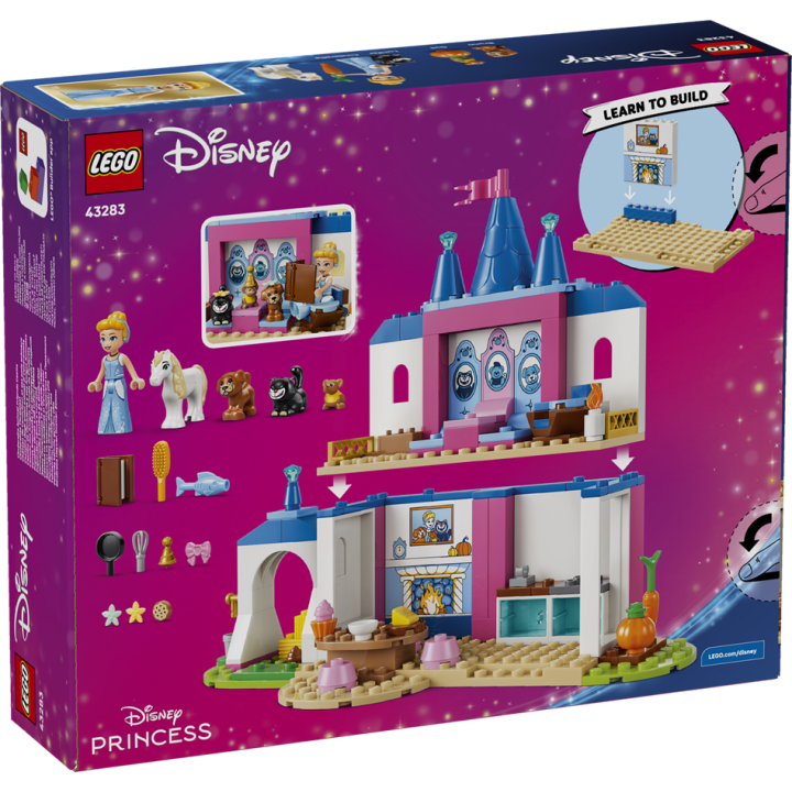 Castello degli amici animali di Cenerentola - Lego Disney 43283