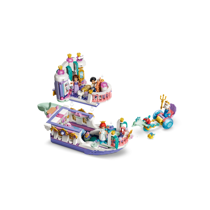 La barca nuziale di Ariel - Lego Disney 43299