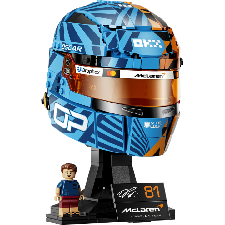 Casco di Oscar Piastri Scuderia Mclaren F1 - Lego Editions 43017
