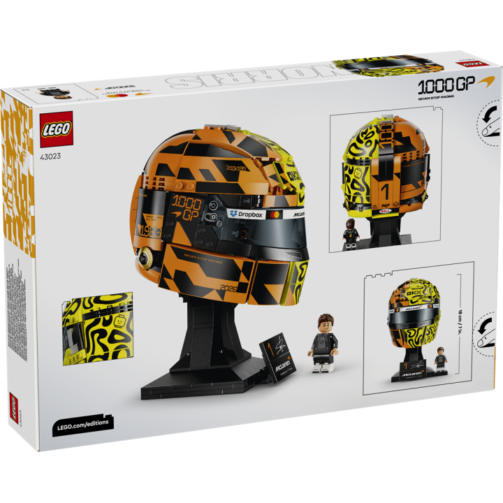 Casco di Lando Norris Scuderia Mclaren F1 - Lego Editions 43023