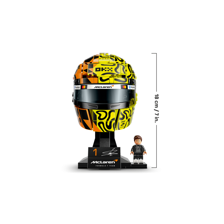 Casco di Lando Norris Scuderia Mclaren F1 - Lego Editions 43023
