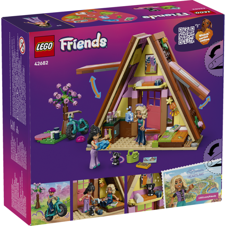 Cabina glamping nella natura - Lego Friends 42682