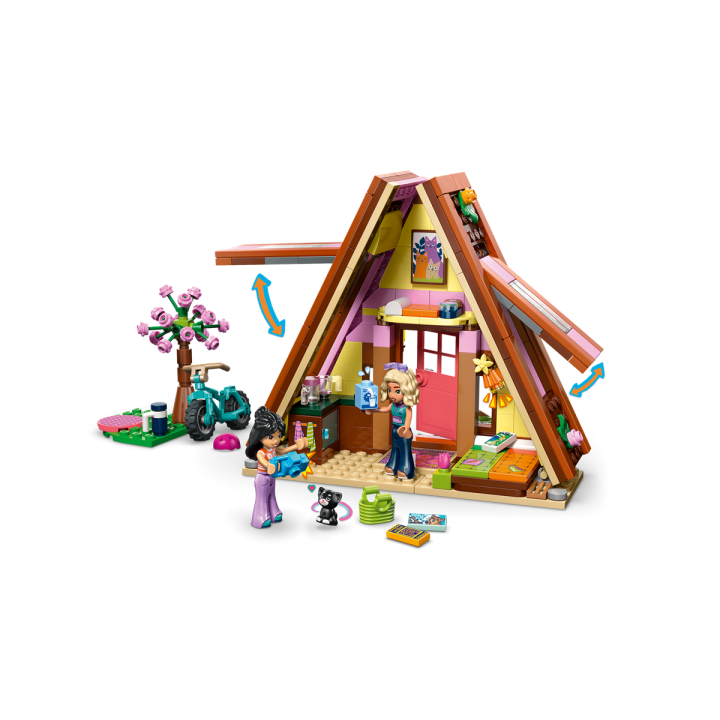 Cabina glamping nella natura - Lego Friends 42682