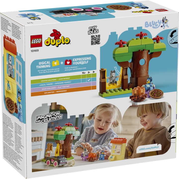 Pizzaiole con Muffin e Bluey - Lego Duplo 10469