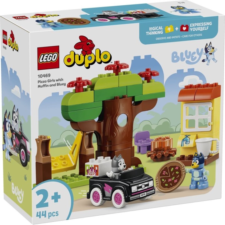 Pizzaiole con Muffin e Bluey - Lego Duplo 10469