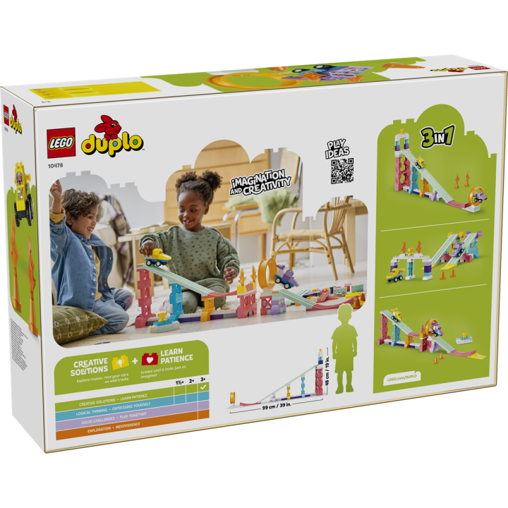 Rampe creative 3 in 1 con veicoli - Lego Duplo 10478