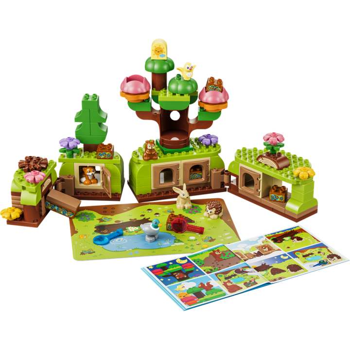 Foresta esplorativa con animali selvatici - Lego Duplo 10480