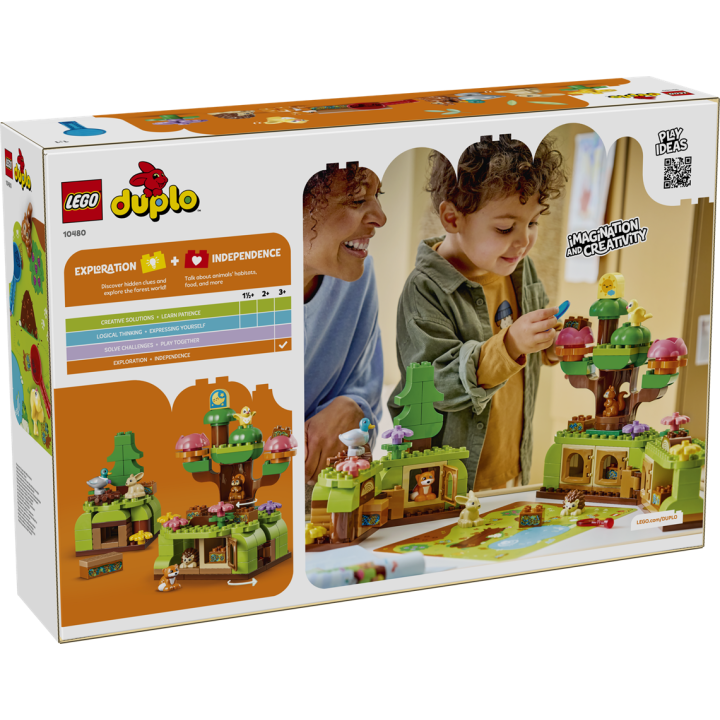Foresta esplorativa con animali selvatici - Lego Duplo 10480