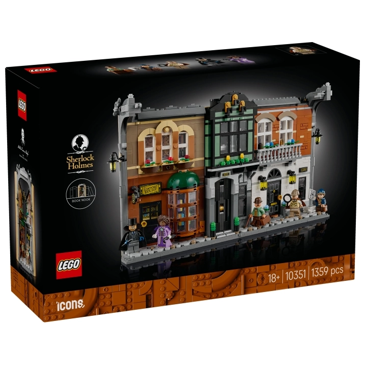 Sherlock Holmes: Book Nook - Lego Icons 10351