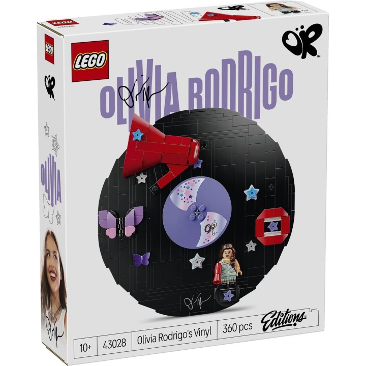 Vinile di Olivia Rodrigo - Lego Editions 43028