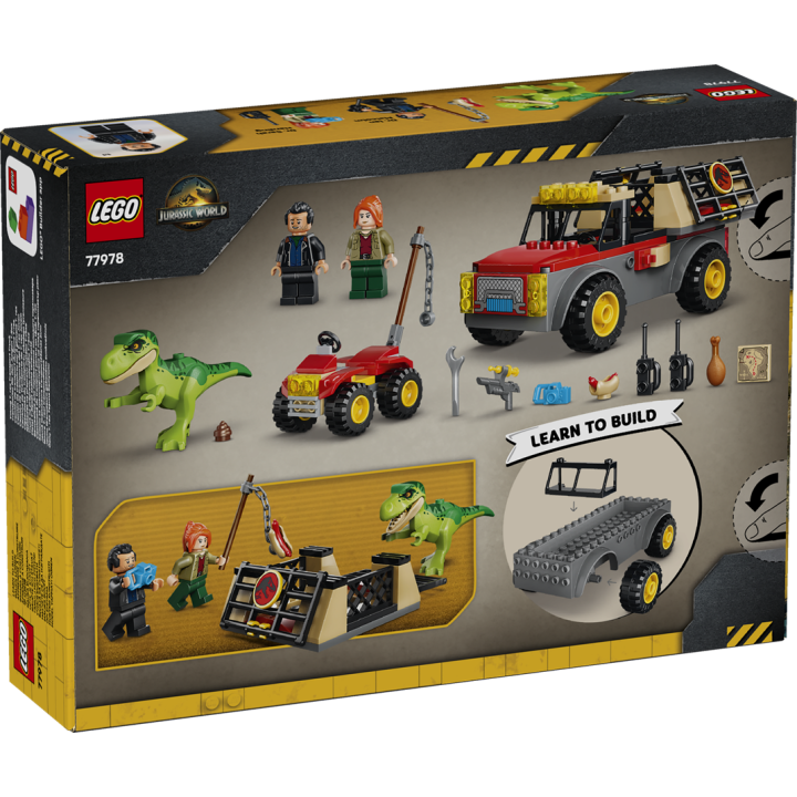 Camion da trasporto per il giovane T. rex - Lego Jurassic World 77978
