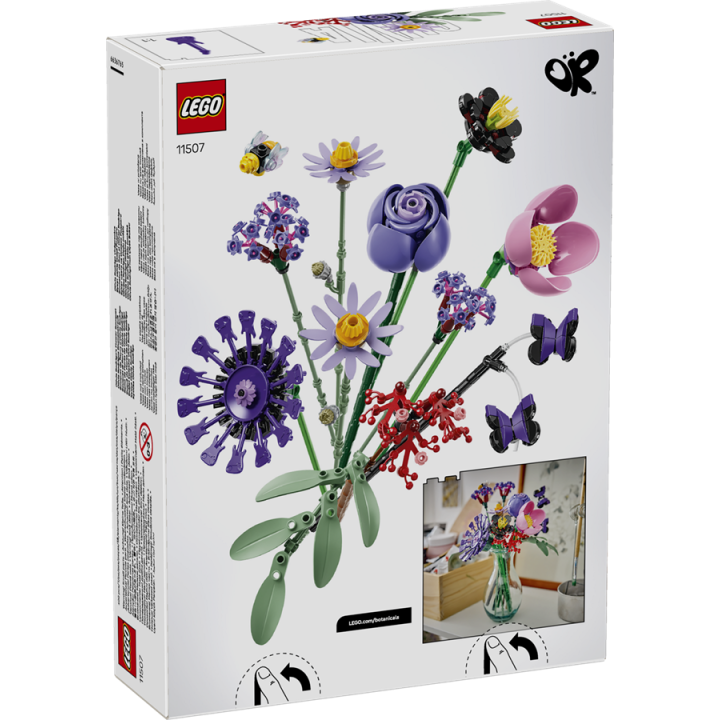 Bouquet di fiori di Olivia Rodrigo - Lego Botanicals 11507