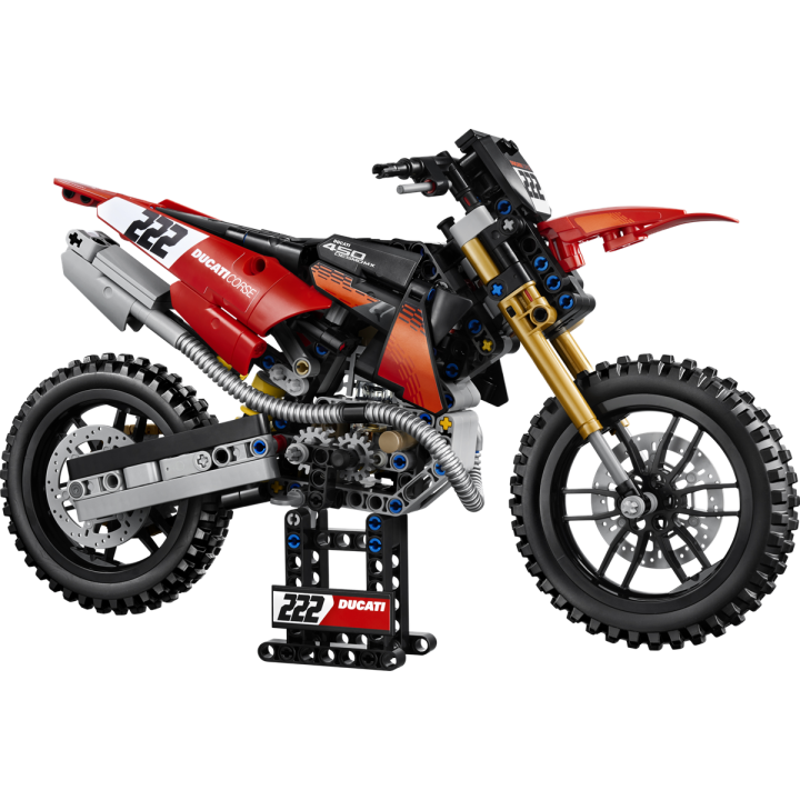 Moto Ducati Desmo450 MX Factory - Lego Technic 42238