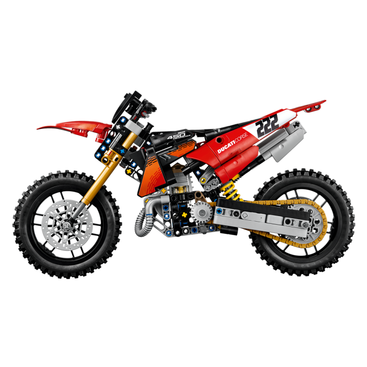 Moto Ducati Desmo450 MX Factory - Lego Technic 42238