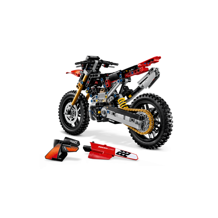 Moto Ducati Desmo450 MX Factory - Lego Technic 42238