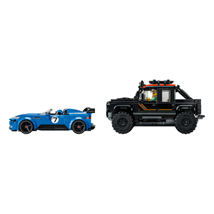 Jaguar Project 7 e Land Rover Defender - Lego Speed Champions 77264