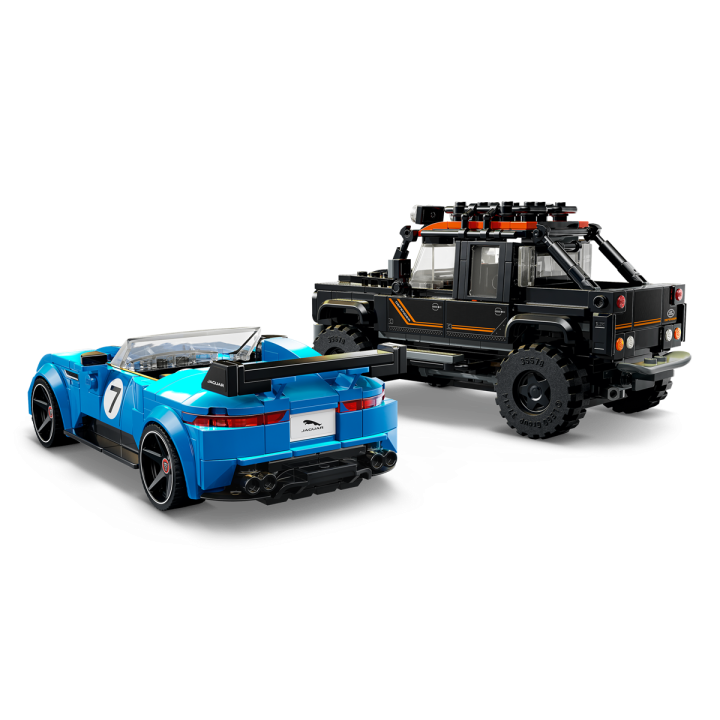 Jaguar Project 7 e Land Rover Defender - Lego Speed Champions 77264