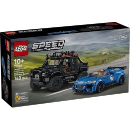 Jaguar Project 7 e Land Rover Defender - Lego Speed Champions 77264