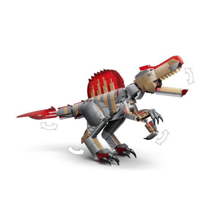 Fuga dal dinosauro Spinosauro - Lego Jurassic Workd 77982