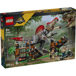 Fuga dal dinosauro Spinosauro - Lego Jurassic Workd 77982