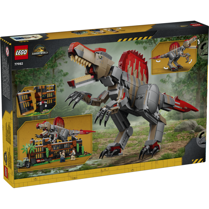 Fuga dal dinosauro Spinosauro - Lego Jurassic Workd 77982