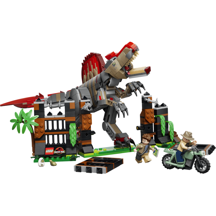 Fuga dal dinosauro Spinosauro - Lego Jurassic Workd 77982