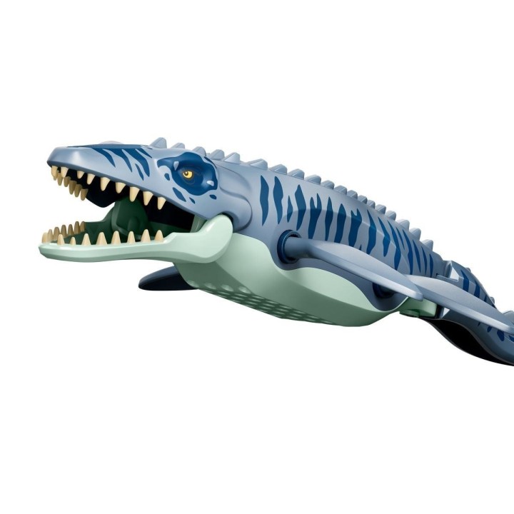Attacco alla barca del dinosauro Mosasaurus - Lego Jurassic World 77983